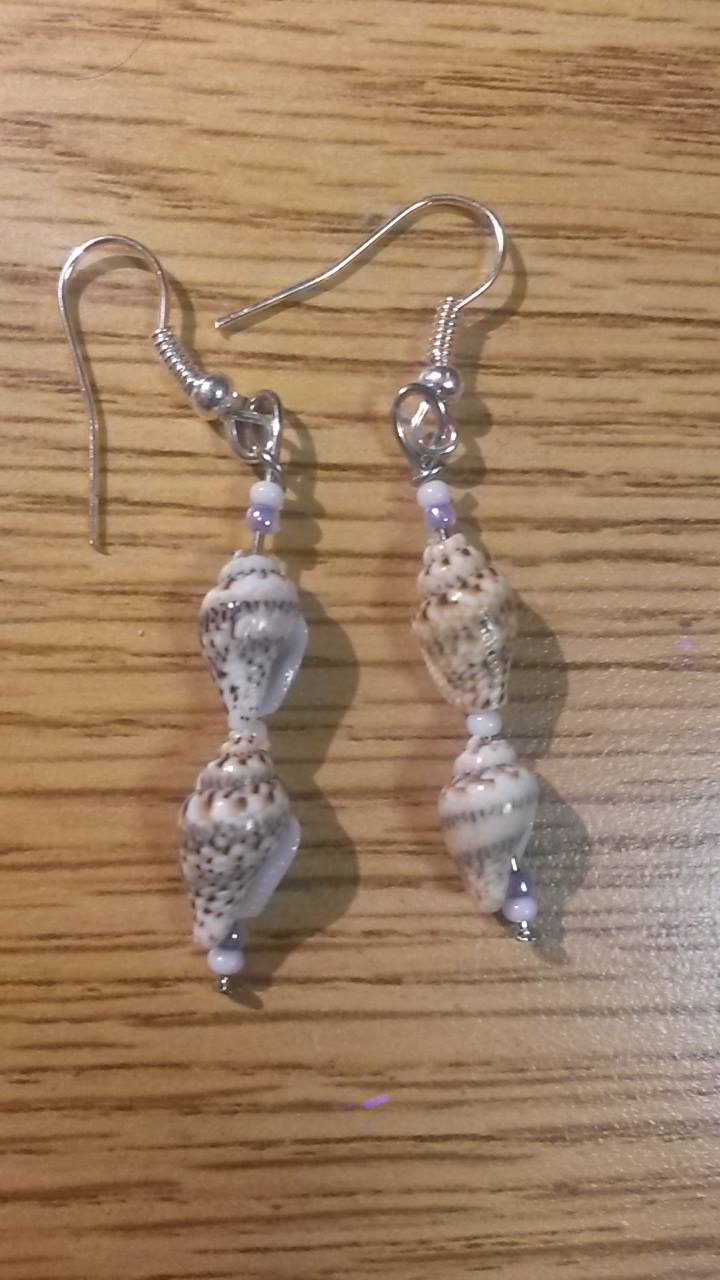 Mini Seashell Earrings